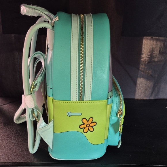 Loungefly Scooby-Doo Kids Backpack - Green and Blue - Picture 4 of 4